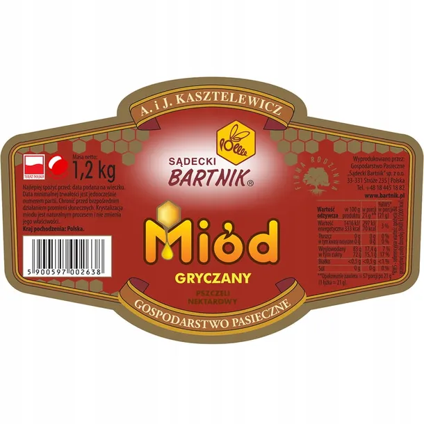 miod-gryczany-1200g-sadecki-bartnik-rodzaj-miod-nektarowy