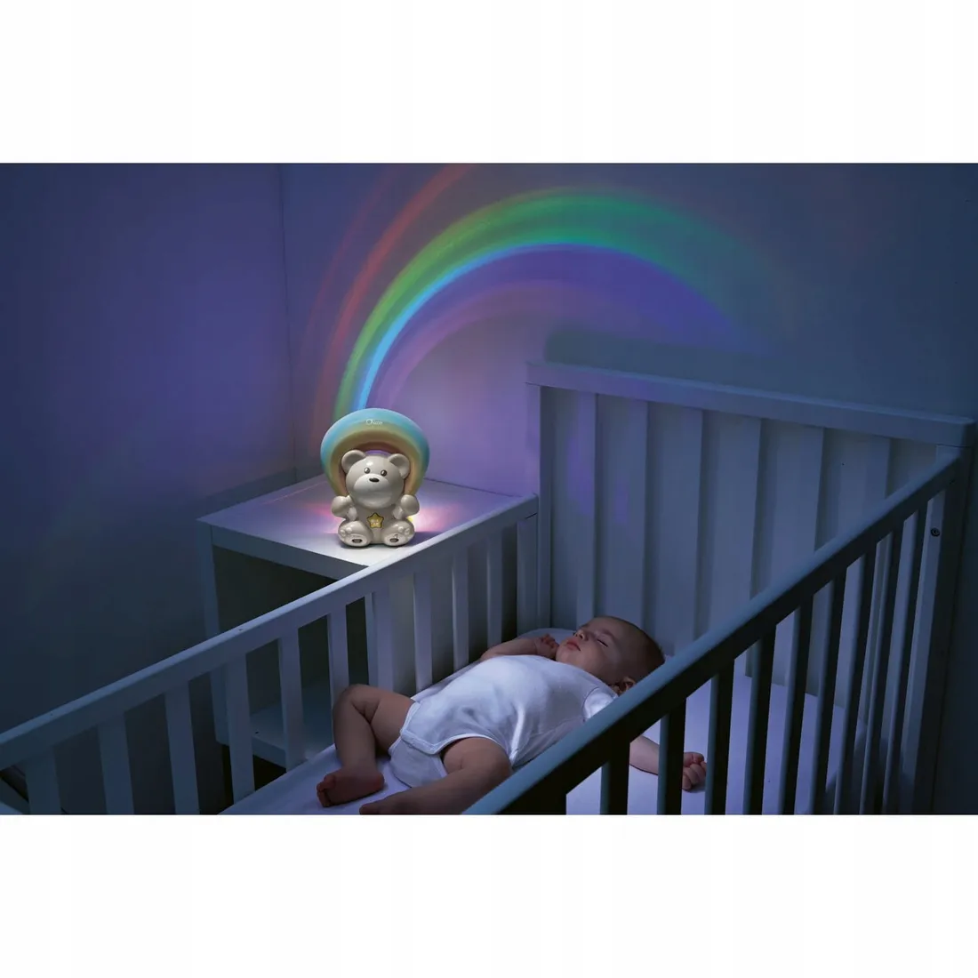 chicco-mis-z-projektorem-rainbow-neutral-000104740-stan-nowy