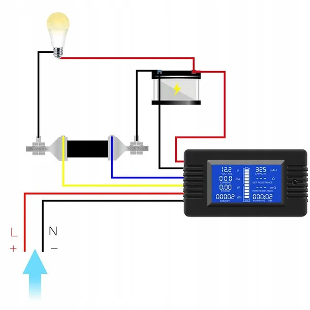 miernik-parametrow-elektrycznych-watomierz-dc-marka-mandg-model-watomierz-300a