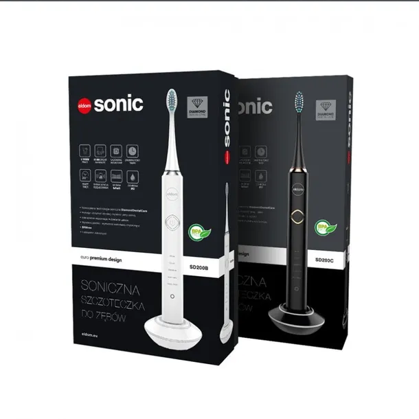 soniczna-szczoteczka-do-zebow-eldom-sd200b-sonic-stan-nowy-waga-z-opakowaniem-0-3-kg