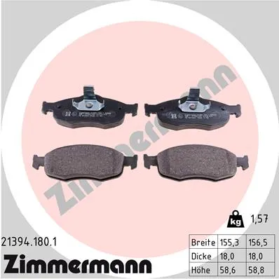 zimmermann-tarcze-std-klocki-std-przod-ford-stan-nowy