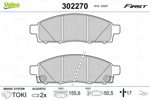valeo-klocki-ham-prz-302270-stan-nowy