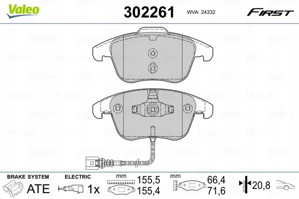 valeo-klocki-ham-302261-stan-nowy