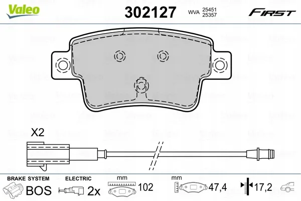 valeo-klocki-ham-302127-stan-nowy