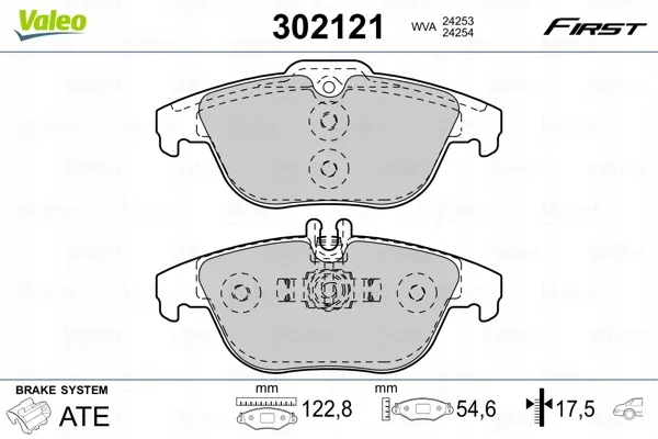 valeo-klocki-ham-302121-stan-nowy