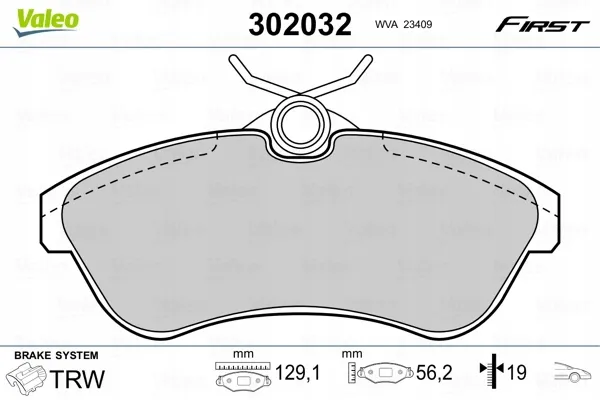 valeo-klocki-ham-302032-stan-nowy