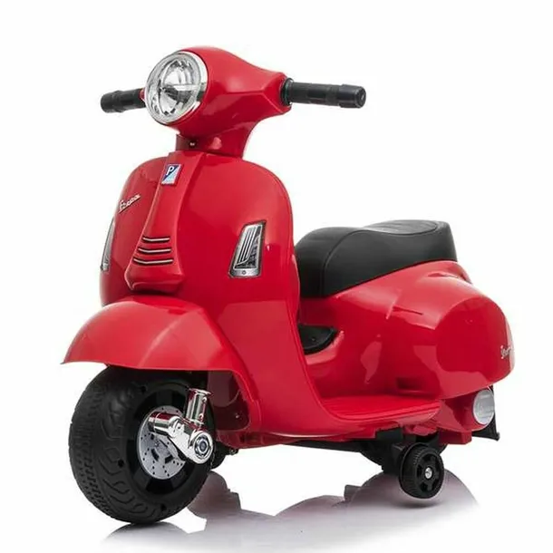 motocykl-mini-vespa-czerwony