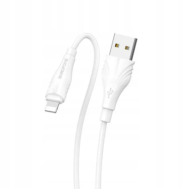 borofone-kabel-usb-a-do-lightning-2m-bialy