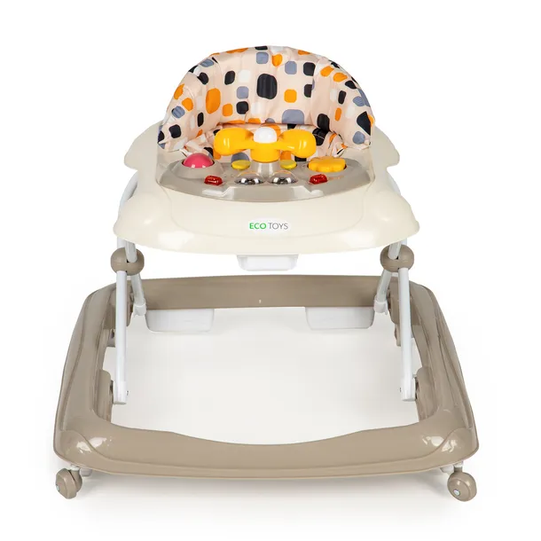 chodzik-edukacyjny-basic-bezowy-ecotoys-hit-stan-nowy