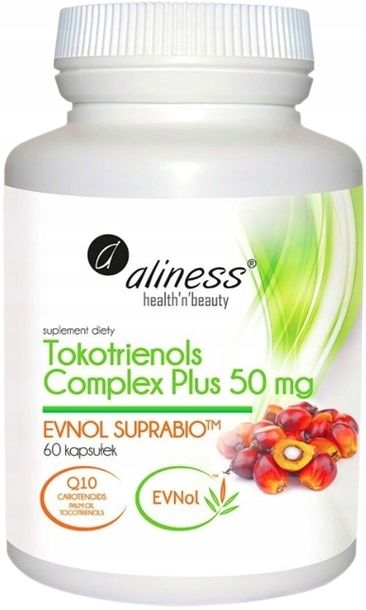 Фото - Вітаміни й мінерали Aliness Tokotrienols Complex PLUS 60k TOKOTRIENOLE 