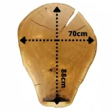 stolik-plaster-drewna-dab-90-cm-stan-nowy