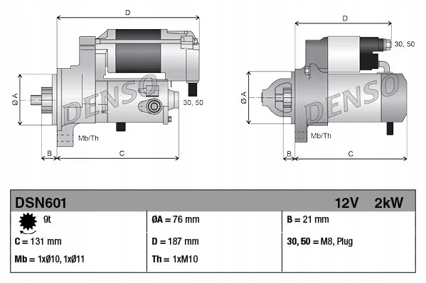 denso-rozrusznik-dsn601-stan-nowy
