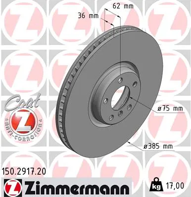 zimmermann-tarcza-ham-przod-bmw-x5-stan-nowy