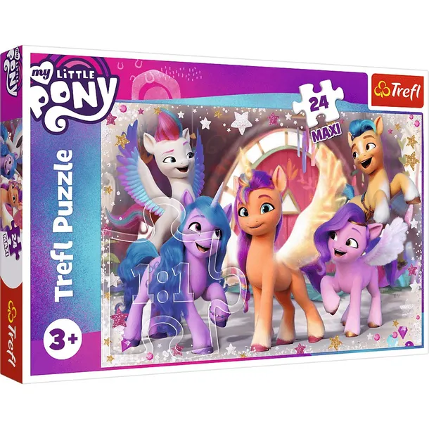 puzzle-trefl-24-maxi-14338-pony
