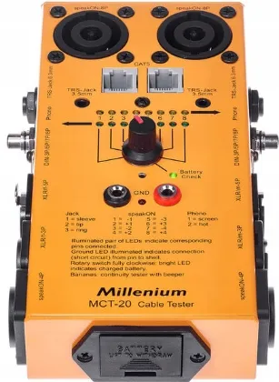 tester-kabli-xlr-dmx-speakon-jack-rca-millenium-stan-nowy