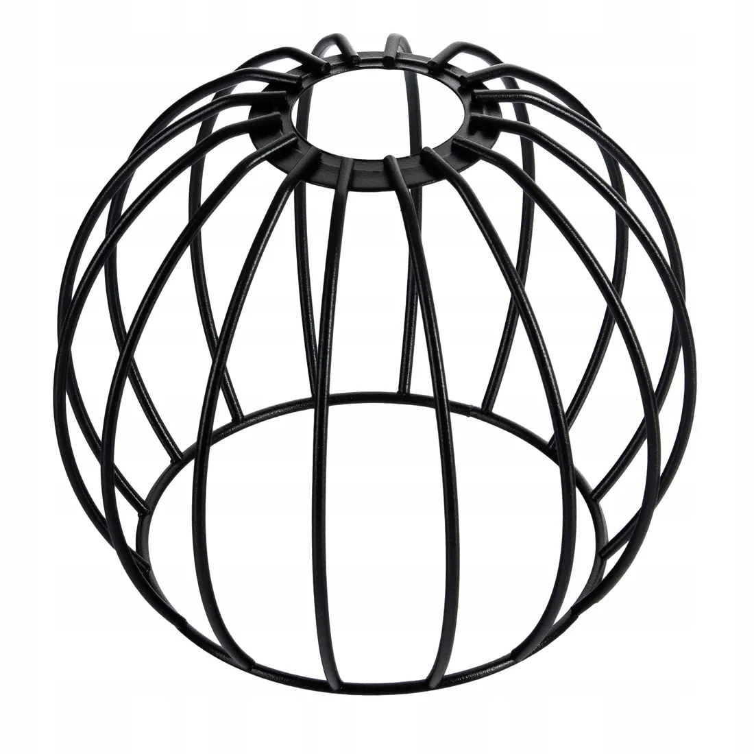 klosz-do-lampy-zyrandola-loft-kula-druciana-e27-metal-czarny-18x13-cm-stan-nowy