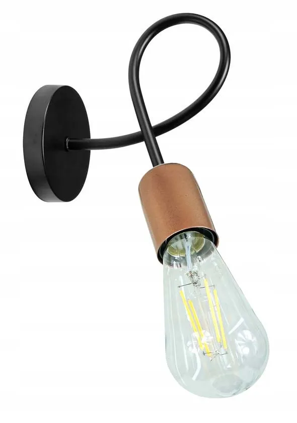 kinkiet-scienny-krecony-drut-loft-edison-1x-e27