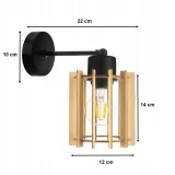 lampa-kinkiet-e27-scienny-staly-walec-drewno-kolor-czarny-bezowy
