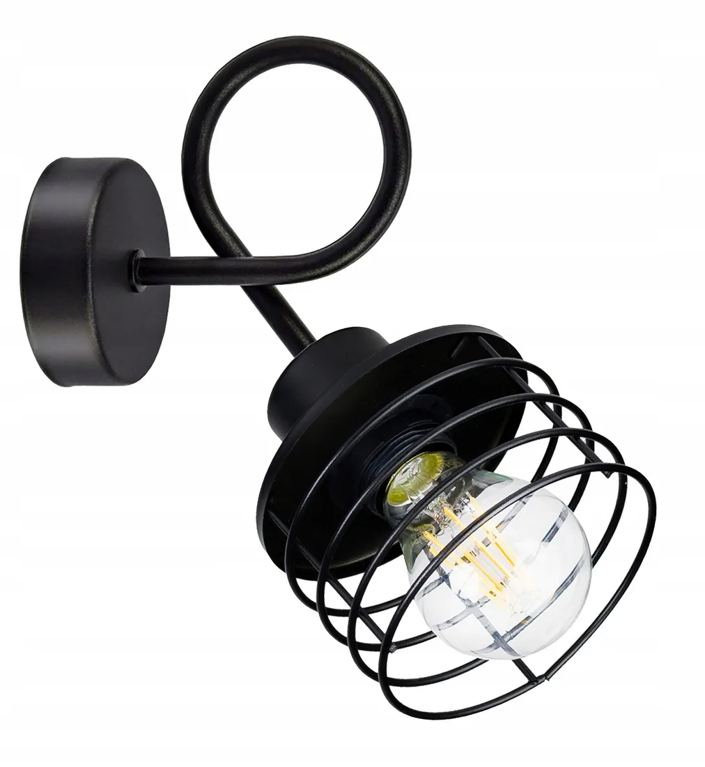 lampa-kinkiet-e27-scienny-staly-loft-drut-sprezyna
