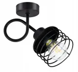 lampa-kinkiet-e27-scienny-staly-loft-drut-sprezyna-stan-nowy