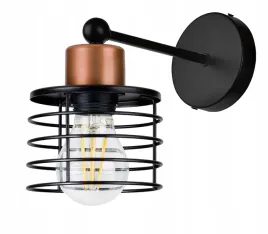 lampa-kinkiet-e27-scienny-staly-loft-drut-sprezyna
