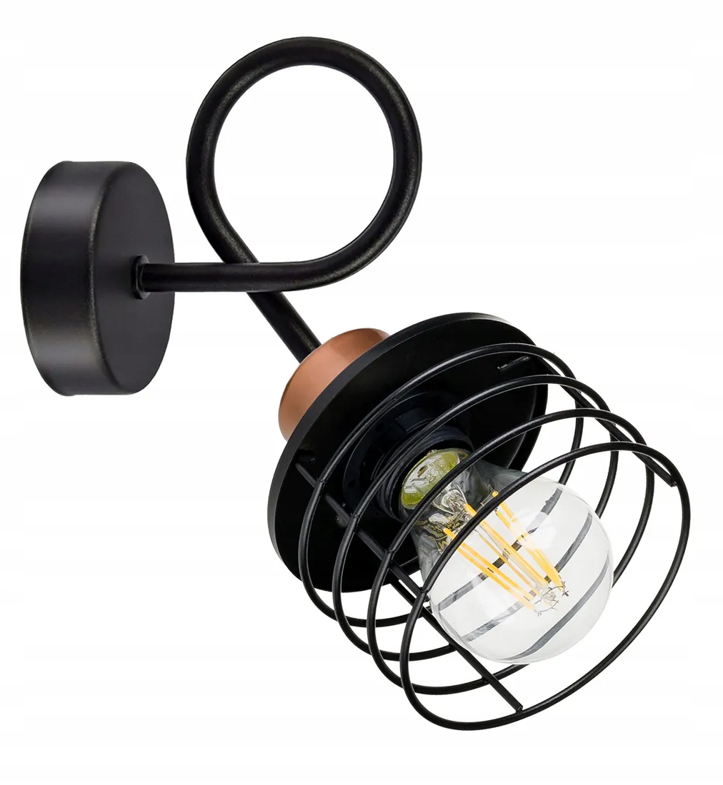 lampa-kinkiet-e27-scienny-staly-loft-drut-sprezyna