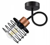 lampa-kinkiet-e27-scienny-staly-loft-drut-sprezyna-stan-nowy