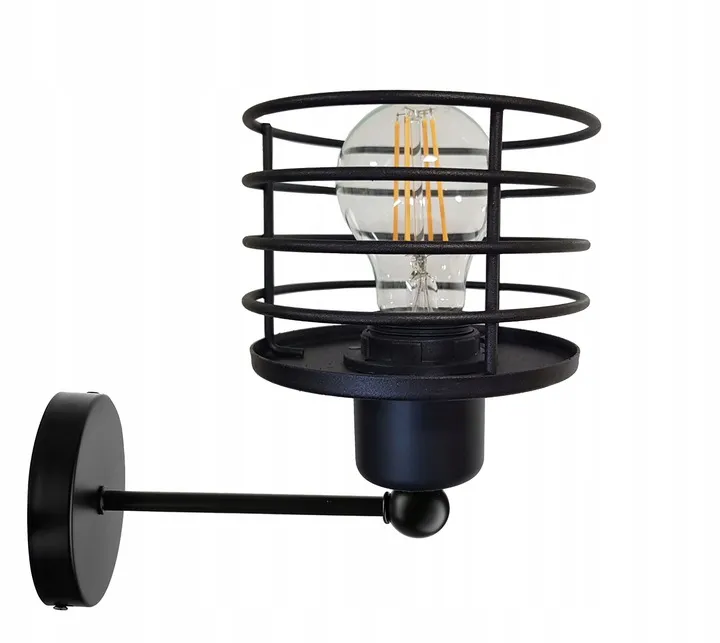 lampa-kinkiet-e27-scienny-staly-loft-drut-sprezyna