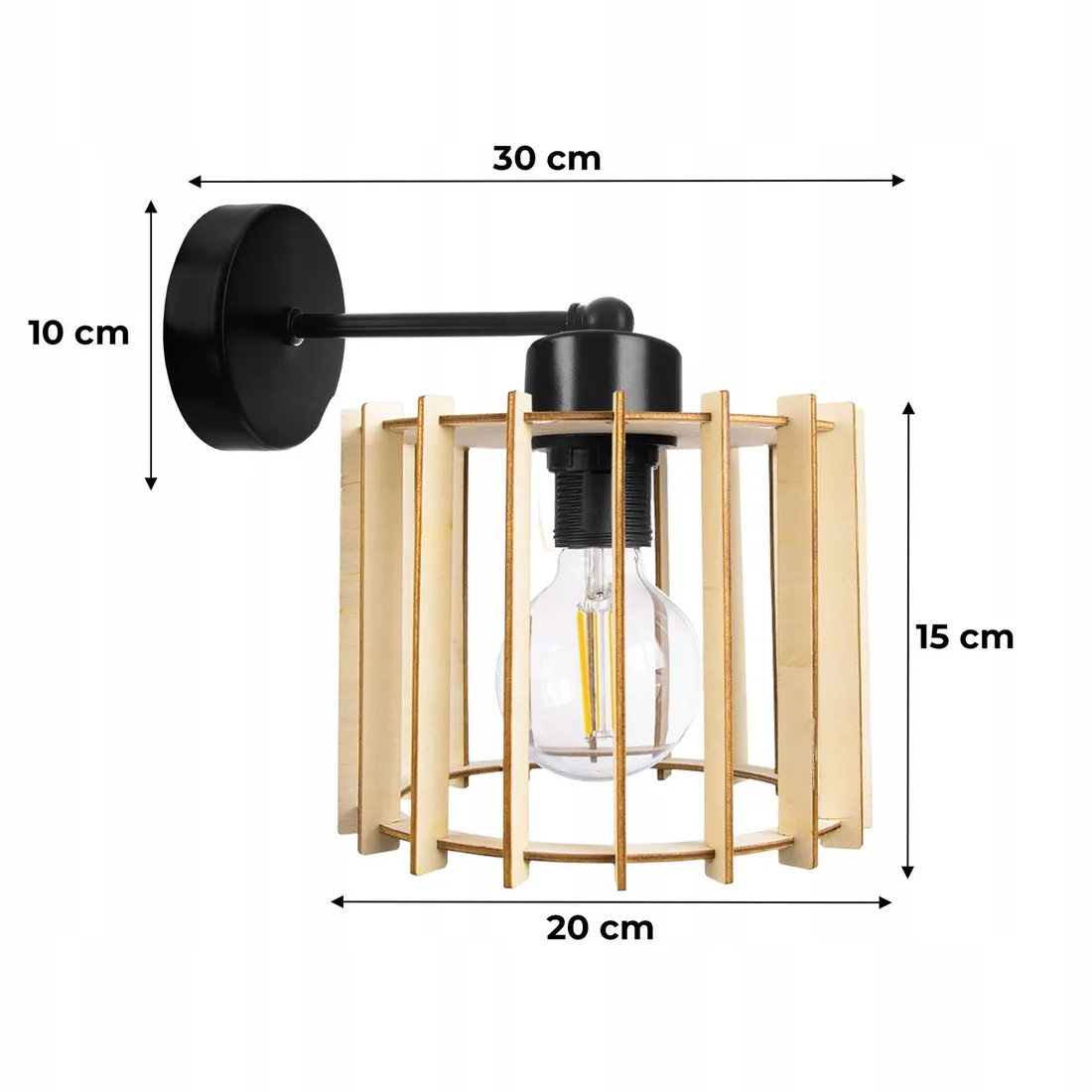 lampa-kinkiet-e27-scienny-staly-walec-drewno