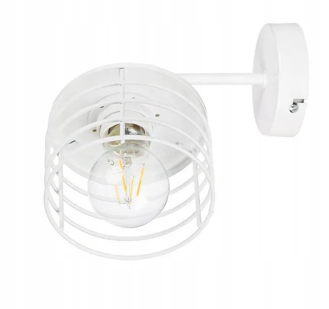 lampa-kinkiet-e27-scienny-staly-loft-drut-sprezyna-stan-nowy