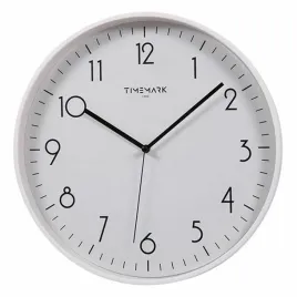zegar-scienny-timemark-bialy-30-x-30-cm
