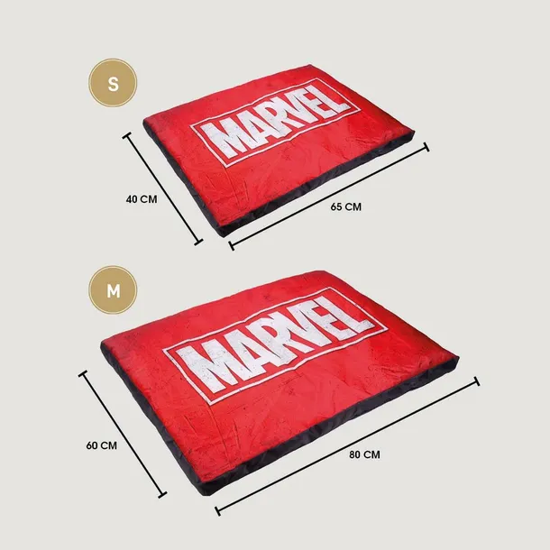 legowisko-dla-psa-marvel-czerwony-stan-nowy