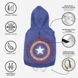 bluza-dla-psa-marvel-xxs-niebieski-stan-nowy