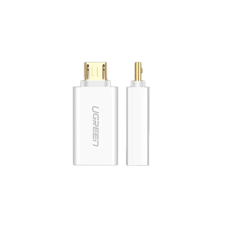 adapter-usb-do-micro-usb-ugreen-us195-otg-bialy
