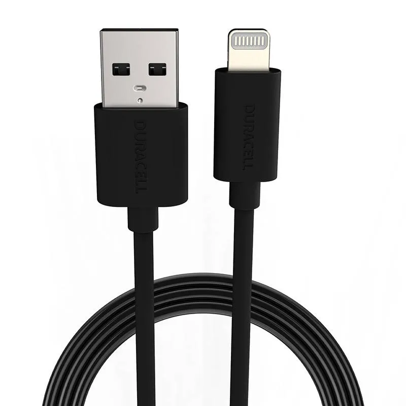 kabel-usb-do-lightning-duracell-2m-czarny-stan-nowy