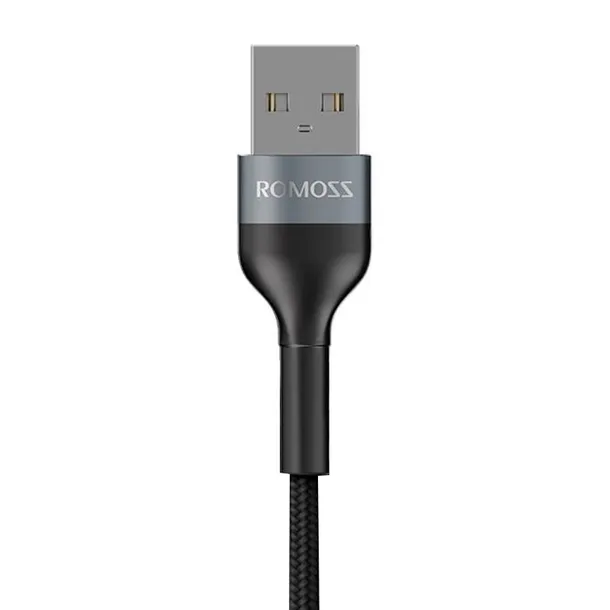 kabel-usb-do-lightning-romoss-cb12b-2-4a-1m-czarny-stan-nowy