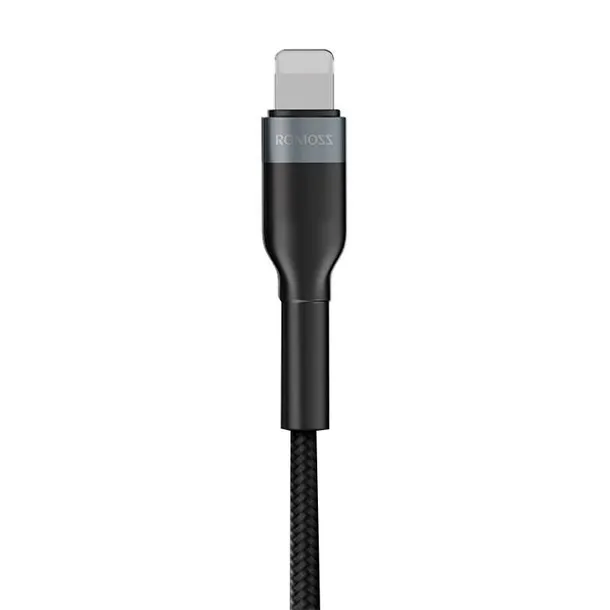 kabel-usb-do-lightning-romoss-cb12b-2-4a-1m-czarny-stan-nowy
