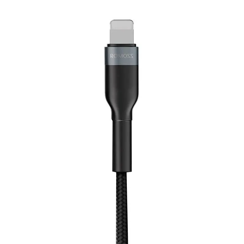 kabel-usb-do-lightning-romoss-cb12b-2-4a-1m-czarny