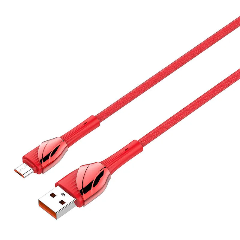 kabel-usb-micro-usb-ldnio-ls661-1m-30w-czerwony-stan-nowy