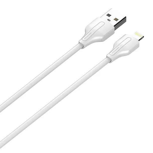 kabel-usb-do-lightning-ldnio-ls542-2-1a-2m-bialy