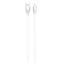 kabel-usb-do-lightning-ldnio-ls552-2-1a-2m-bialy