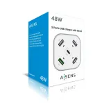 ladowarka-usb-aisens-bialy-48w