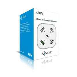 ladowarka-usb-aisens-bialy-48w