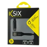 kabel-usb-c-do-usb-ksix-3-m-czarny-stan-nowy