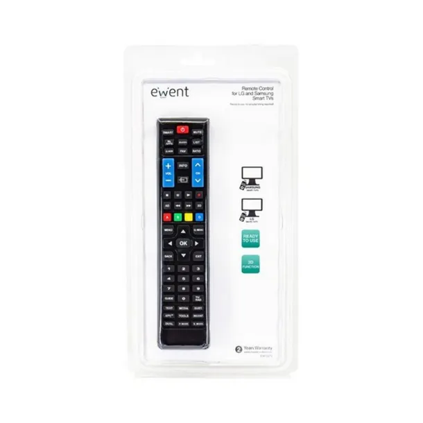 pilot-do-smart-tv-ewent-ew1575-czarny-stan-nowy