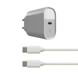 ladowarka-scienna-kabel-usb-c-ksix-bialy-20w