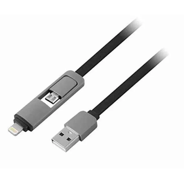 kabel-adapter-1life-pa2in1flat-usb-1-m-stan-nowy