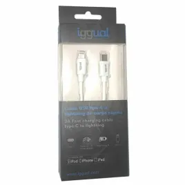 kabel-usb-c-do-lightning-iggual-igg317761