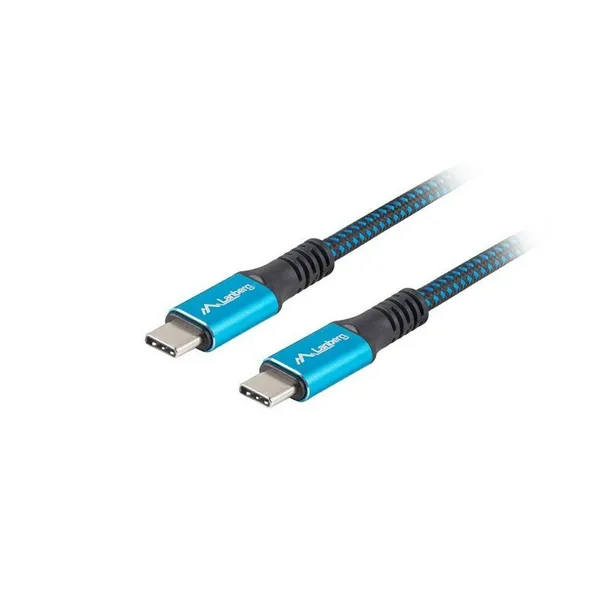 kabel-usb-c-lanberg-niebieski-50-cm