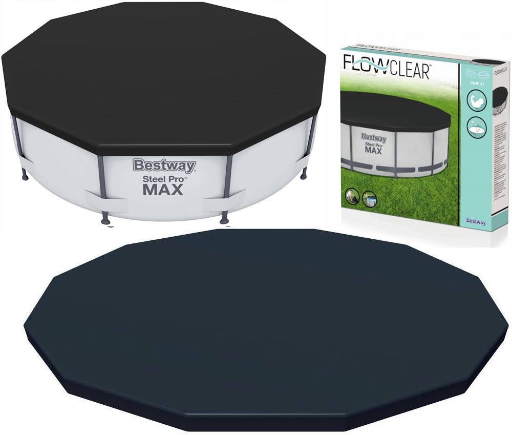 Pokrowiec na Basen Pokrywa Fi 366 cm Bestway 58037 - ERLI.pl